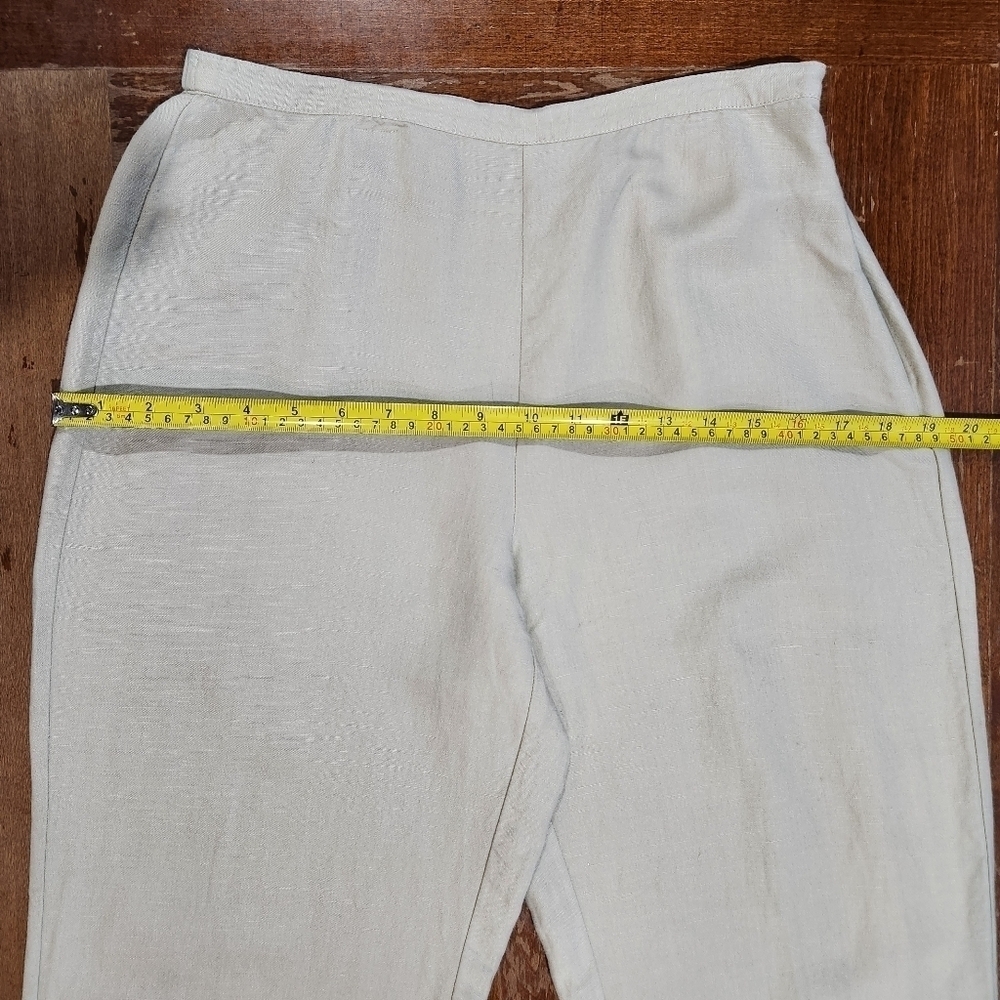 Field Gear Women's 2 pc Linen Blend Short Sleeve Blouse & Pants Size PM - Picture 8 of 12